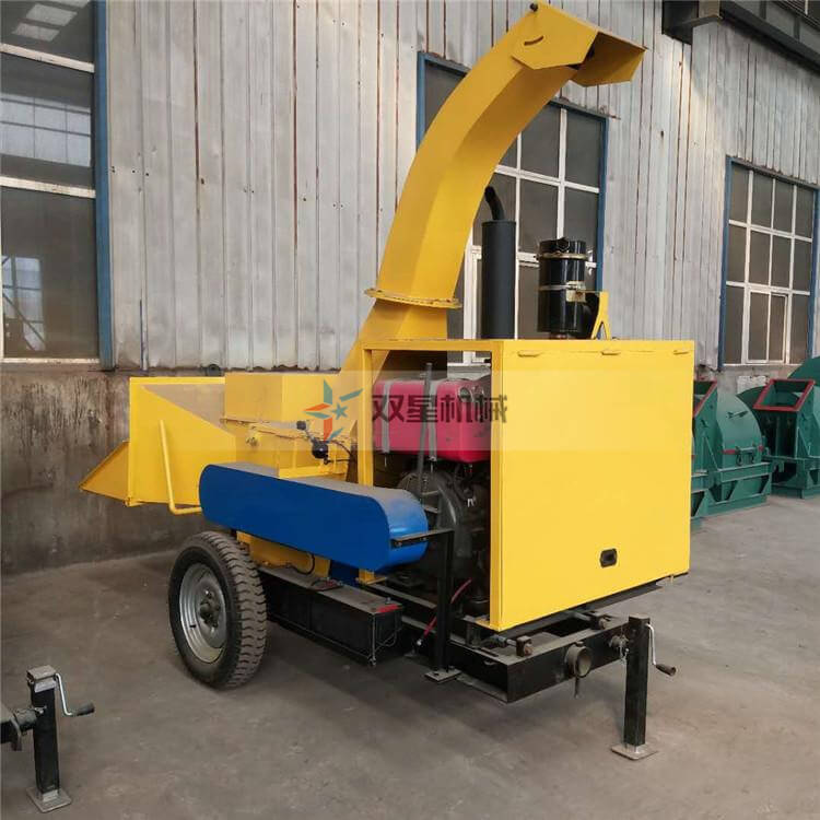 移動式樹枝粉碎機